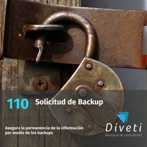 Solicitud de backup