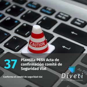 Plan estratégico de seguridad vial acta de confirmación comité de seguridad vial