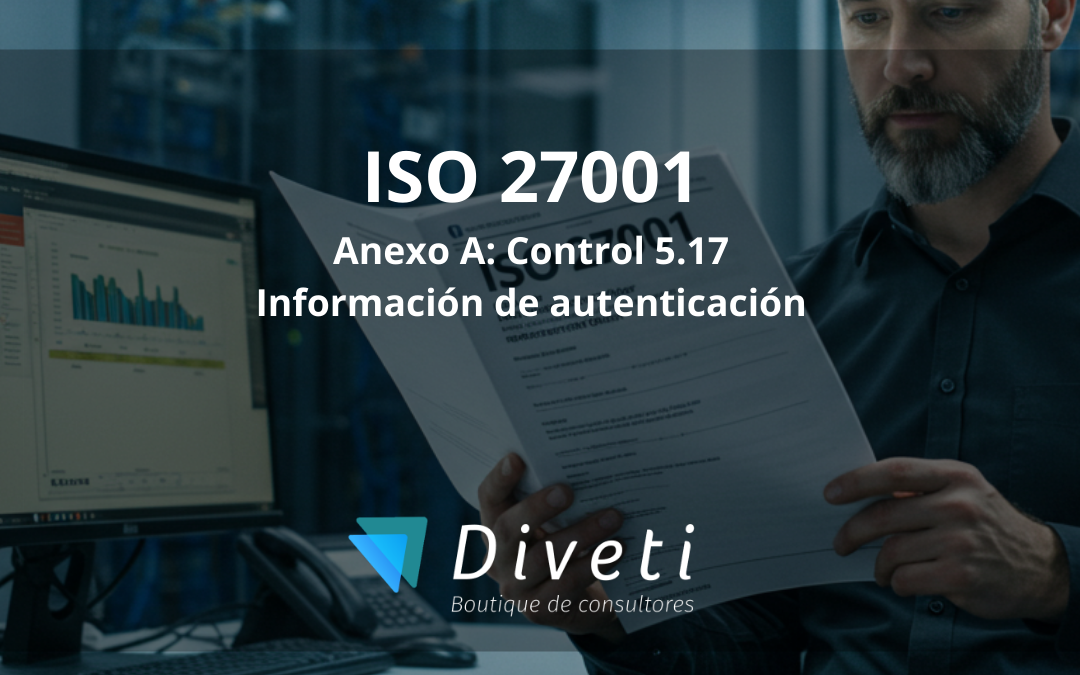Información de autenticación en la ISO 27001:2022