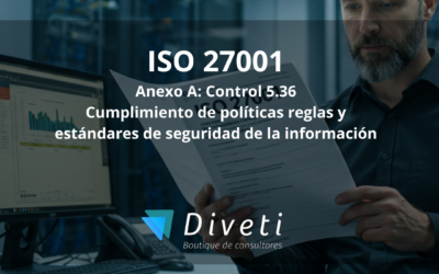 Cumplimiento de las políticas y normas de seguridad de la información en la ISO 27001:2022