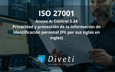 Privacidad y protección de la información de identificación personal (IIP) en la iso 27001:2022