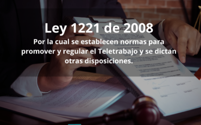 Ley de 1221 de 2008